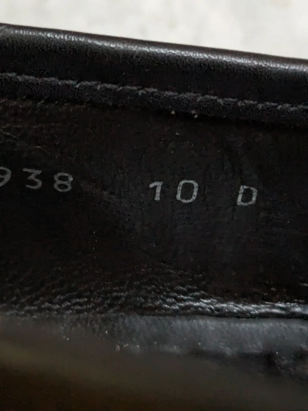 Men's Black Leather Bit Loafers - Classic Slip-On Dress Shoes Men 10 D Italy